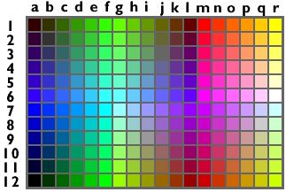color cube