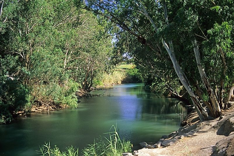 Jordan River - Unique Places In The Middle East - WorldAtlas.com