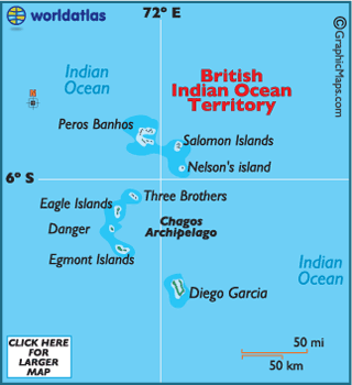 map of British Indian Ocean Territory