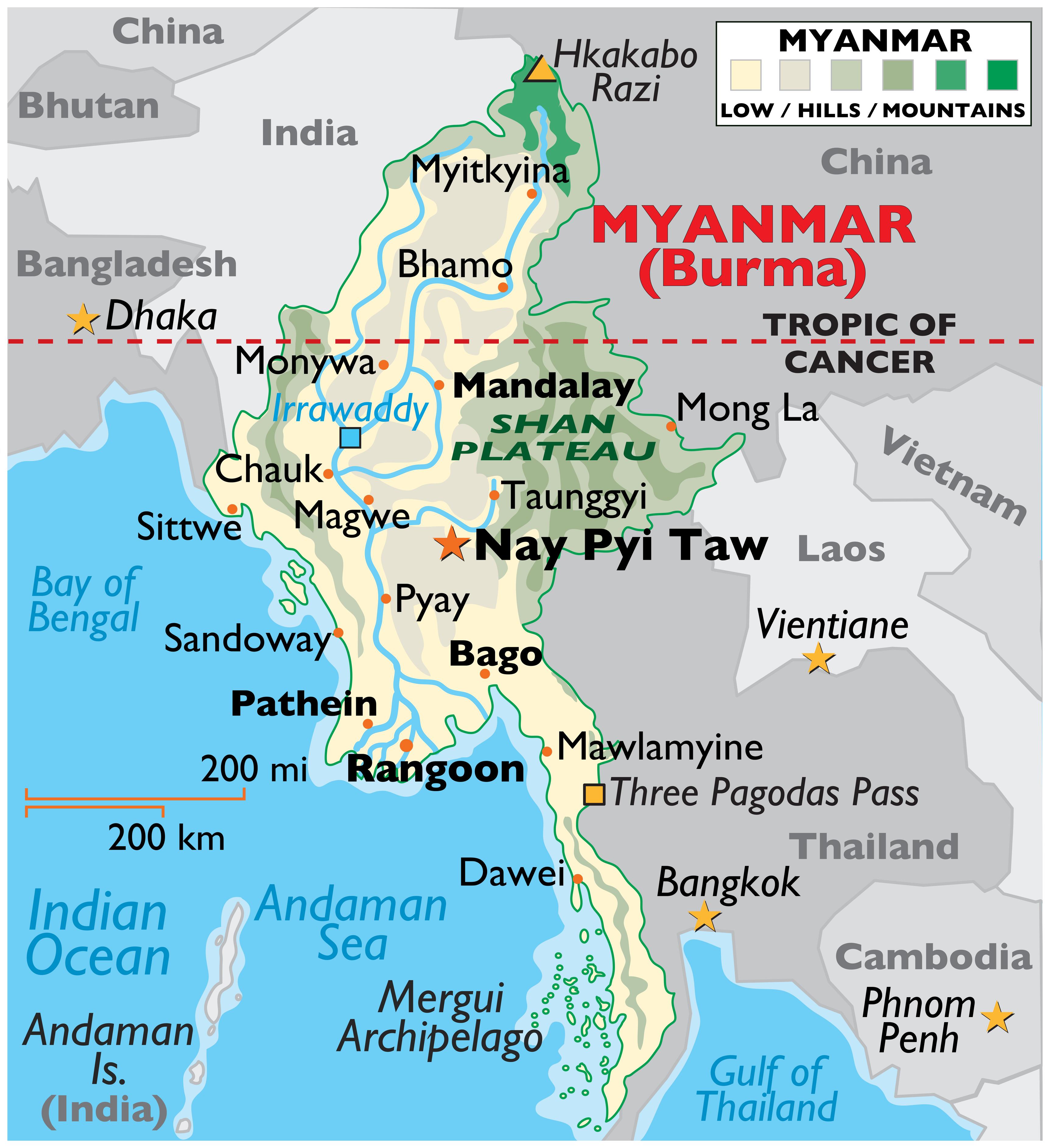 Мьянма. Полезные ссылки