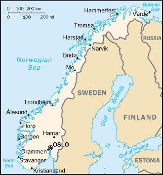 map of norway cast