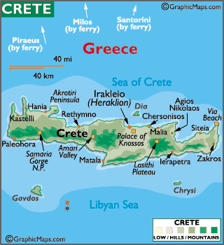 crete map