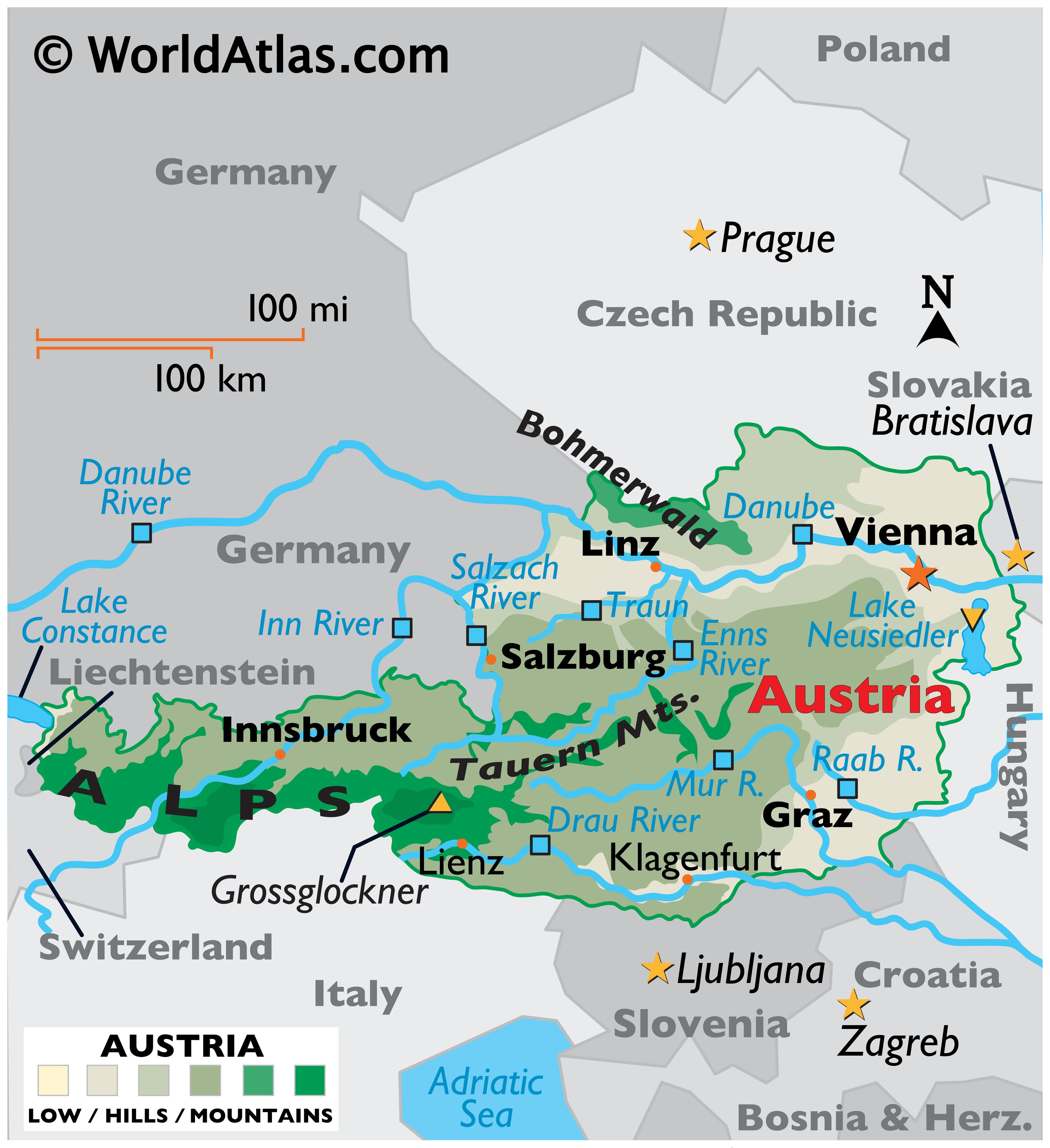 Австрия полезные ссылки