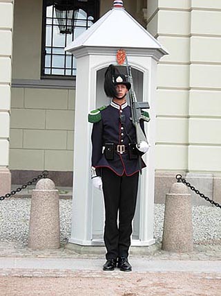 Royal Palace, Oslo, Norway.