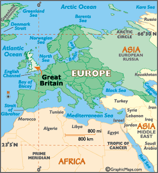 Map of Great Britain - European Maps, Europe Maps Great Britain Map