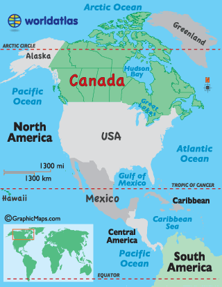 World Atlas on Map Of Canada  Canada Map  Map Canada  Canadian Map   Worldatlas Com