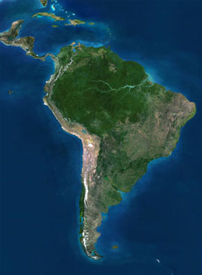 Amazonian Rainforest Map