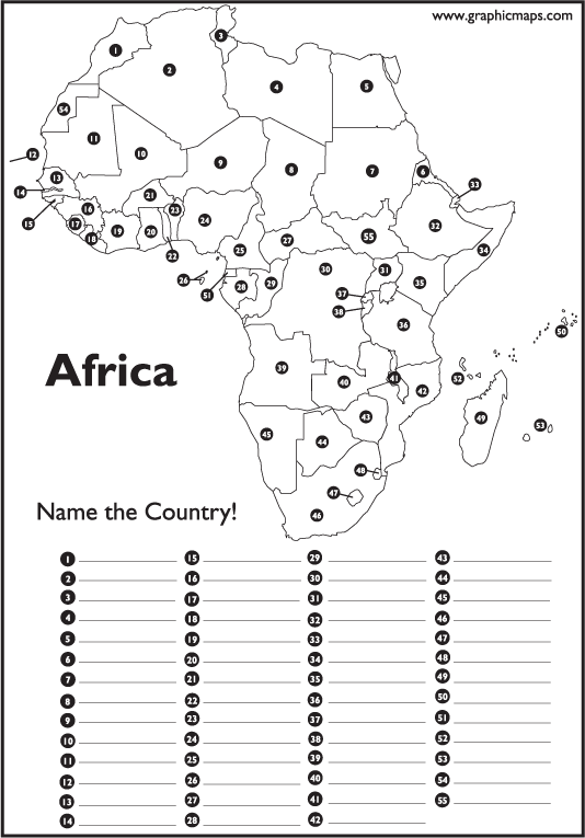 Outline Maps For Continents Countries Islands States And More Test Maps And Answers 