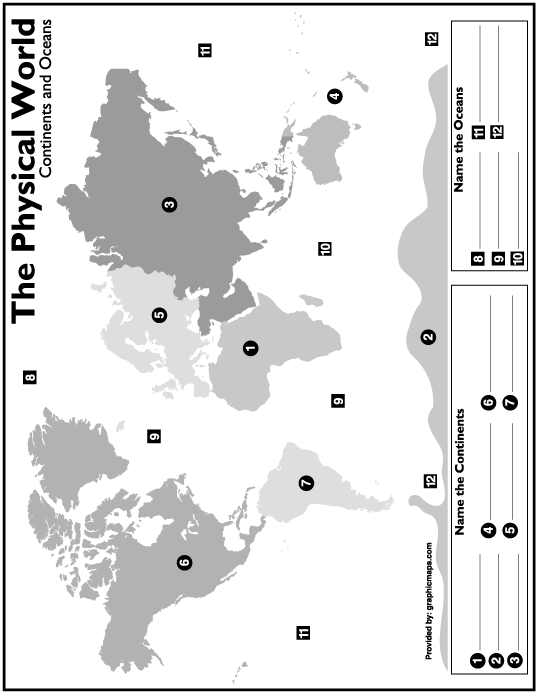 world map outline countries. Printable World Map With