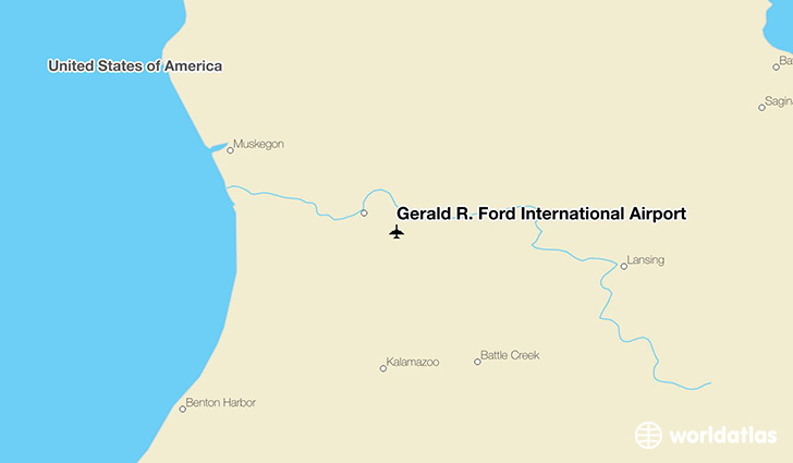 Gerald r ford airport address