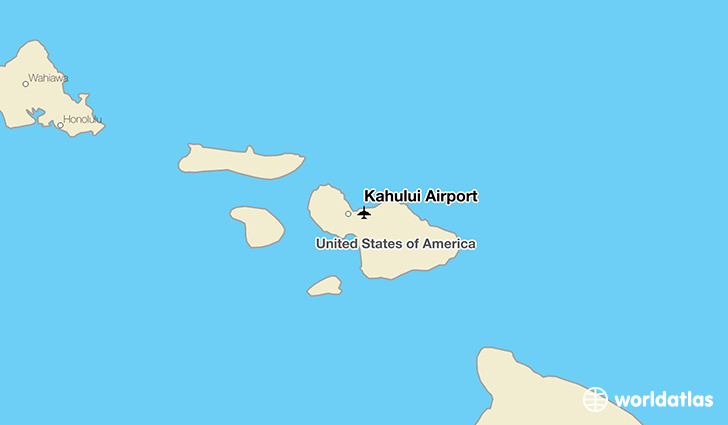 Kahului Airport Terminal Map