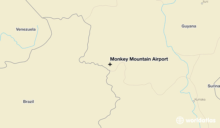 Monkey Mountain Airport (MYM) - WorldAtlas