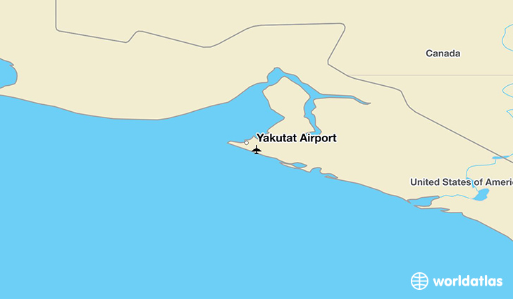 Yakutat Airport (YAK) - WorldAtlas