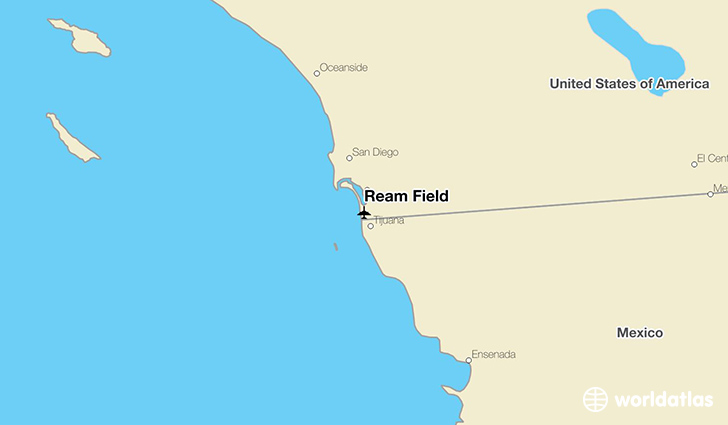 Ream Field (NRS) Airport - WorldAtlas