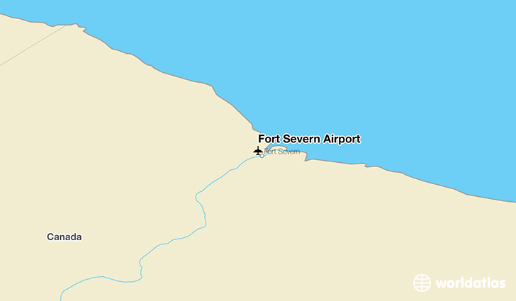 Fort Severn Airport (YER) - WorldAtlas