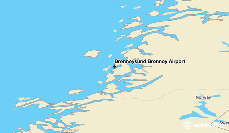 Bronnoysund Bronnoy Airport (BNN) - WorldAtlas