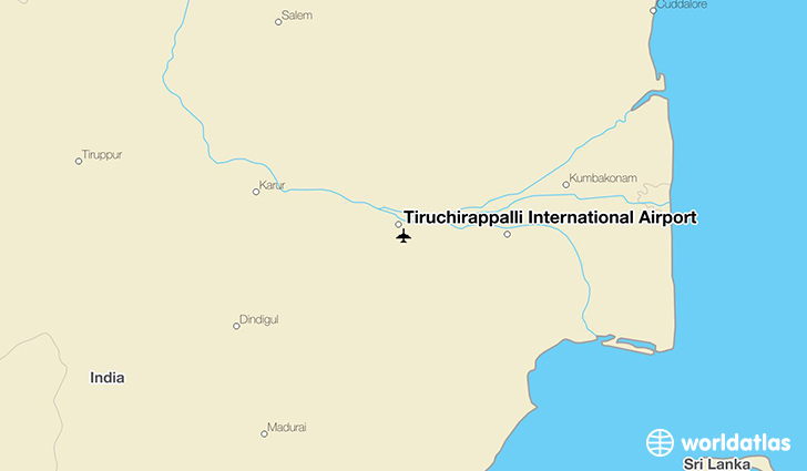 Tiruchirappalli International Airport (TRZ) - WorldAtlas