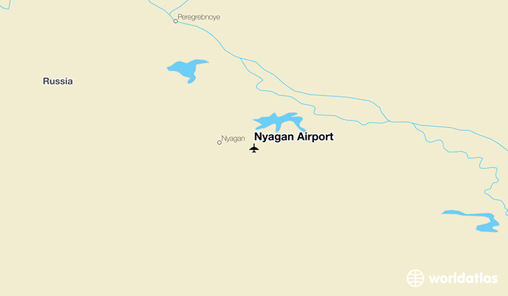 Nyagan Airport (NYA) - WorldAtlas