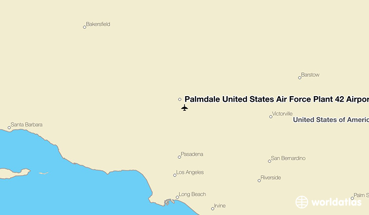 Palmdale United States Air Force Plant 42 Airport (PMD) - WorldAtlas