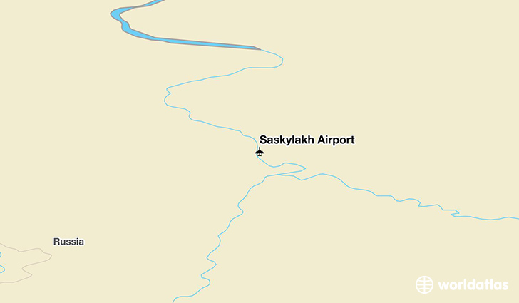 Saskylakh Airport (SYS) - WorldAtlas