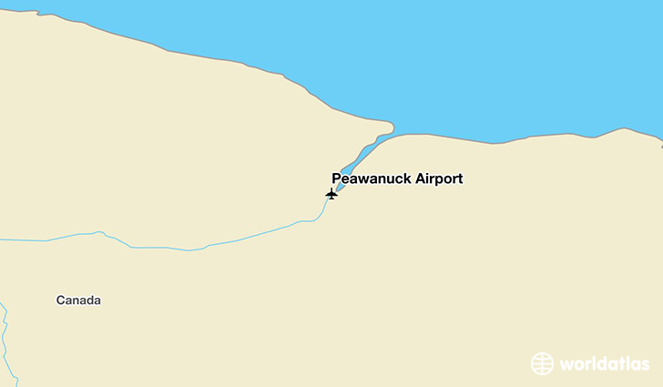 Peawanuck Airport (YPO) - WorldAtlas