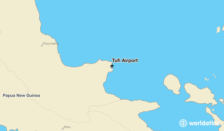 Tufi Airport (TFI) - WorldAtlas