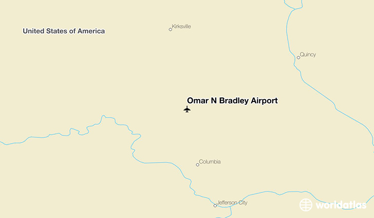 Omar N Bradley Airport (MBY) - WorldAtlas