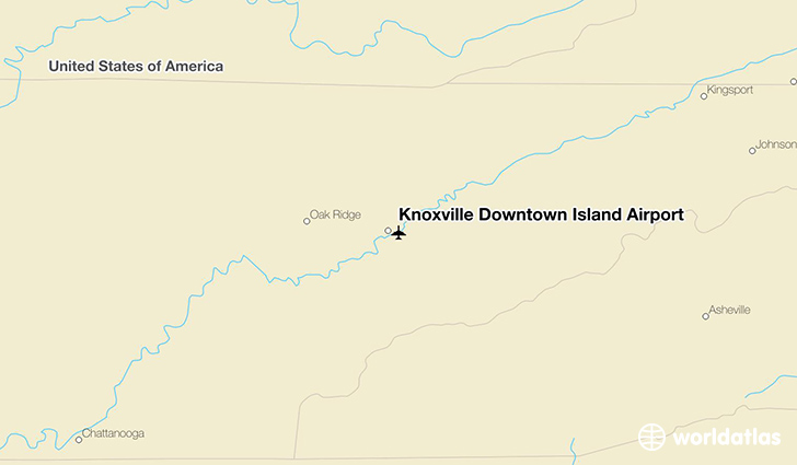 Knoxville Airport Terminal Map