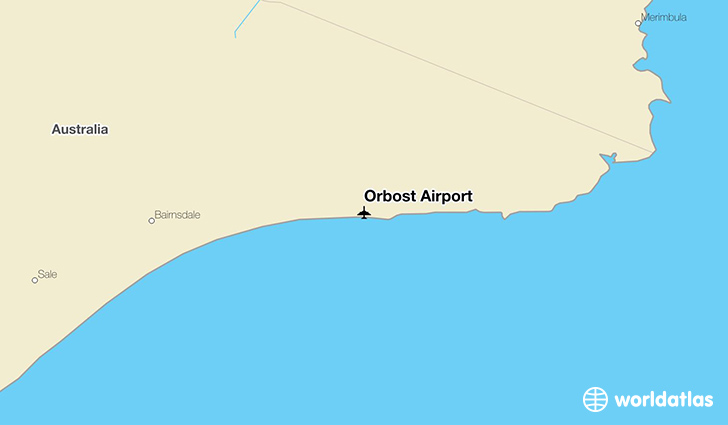 Orbost Airport (RBS) - WorldAtlas