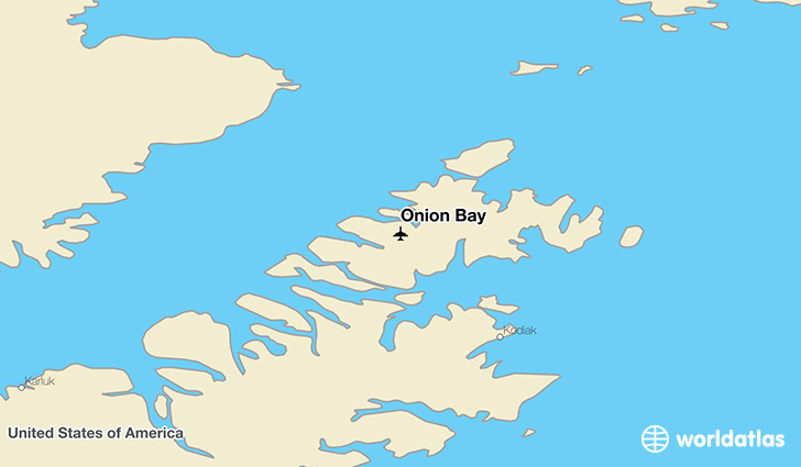 Onion Bay (ONN) Airport - WorldAtlas