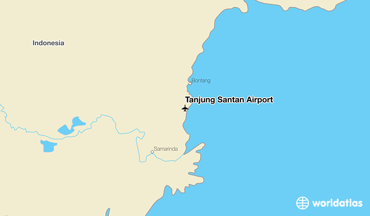 Tanjung Santan Airport (TSX) - WorldAtlas