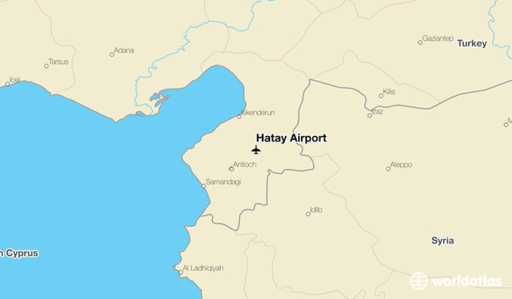 Hatay Airport (HTY) - WorldAtlas