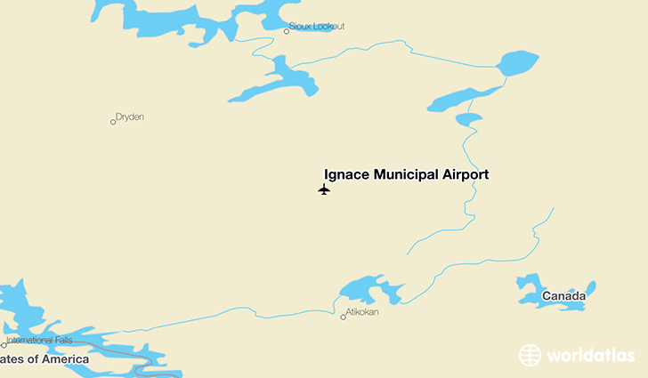 Ignace Municipal Airport (ZUC) - WorldAtlas