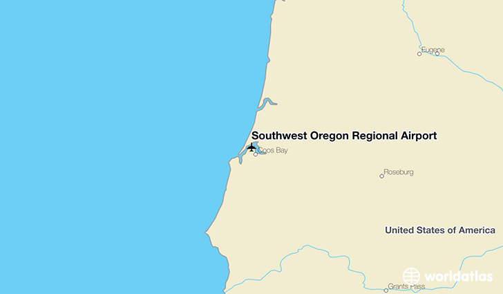 Southwest Oregon Regional Airport OTH WorldAtlas   Oth Southwest Oregon Regional Airport 