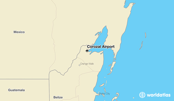 Corozal Airport (CZH) - WorldAtlas