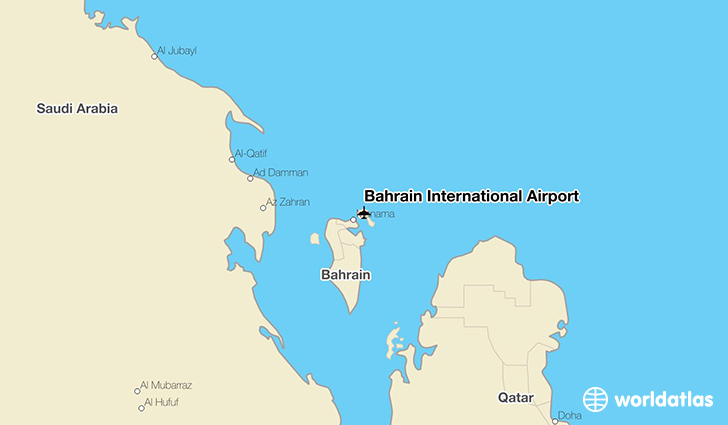 Bahrain International Airport (BAH) - WorldAtlas