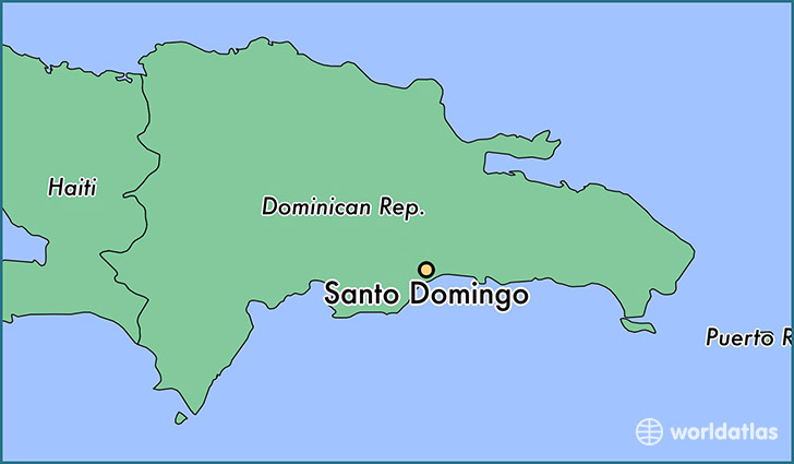 Santo Domingo Republica Dominicana Mapa