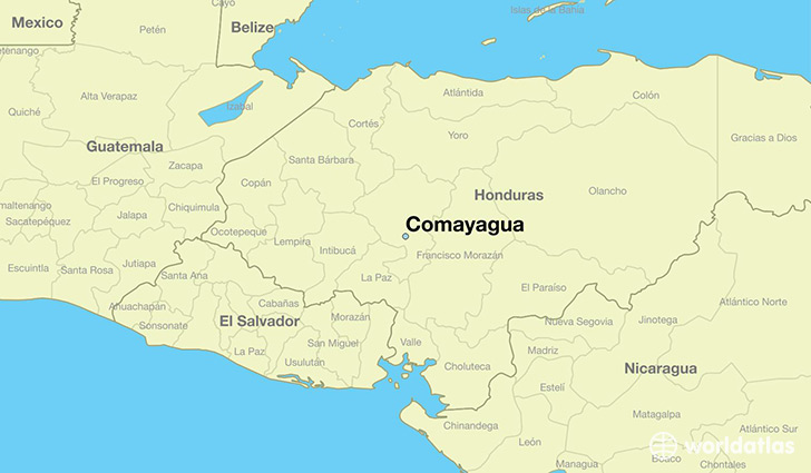Where is Comayagua, Honduras? / Comayagua, Comayagua Map - WorldAtlas.com
