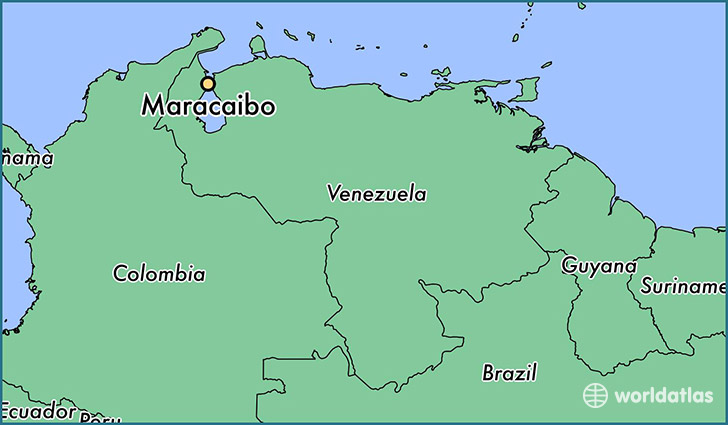 Mapa De Maracaibo Venezuela