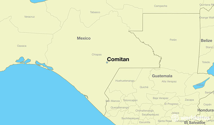 Where is Comitan, Mexico? / Comitan, Chiapas Map - WorldAtlas.com