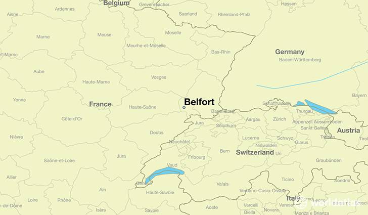 Street map of Belfort , Belfort tourism, Old maps of Belfort , Map of Belfort landmarks