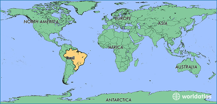 Where Is Brazil Where Is Brazil Located In The World Brazil Map