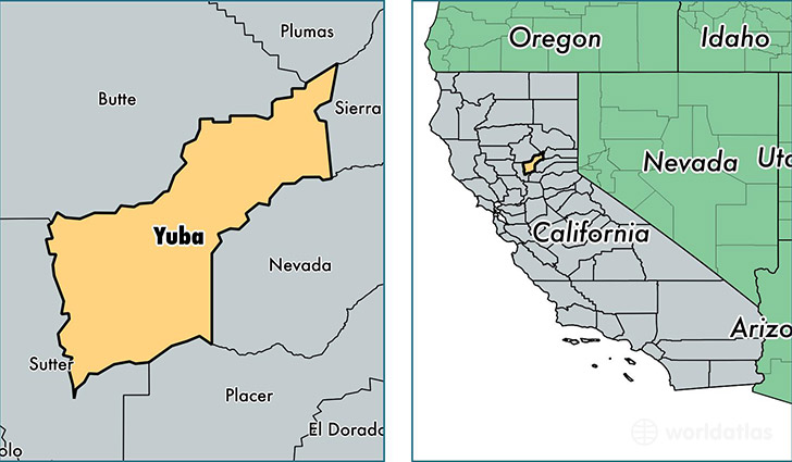 Yuba City California Map Zip Code Map