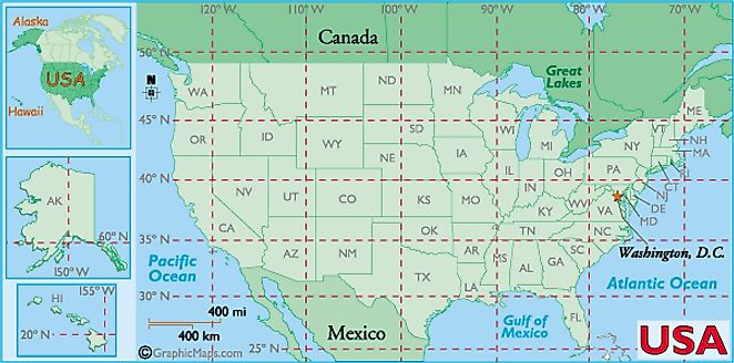 United States Map - World Atlas