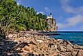 Split Rock Lighthouse, North Shore, Lake Superior, Minnesota.