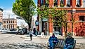 Water Street in Historic Port Townsend, Washington. Image credit Gareth Janzen via Shutterstock