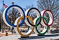 Centennial Olympic Park, built for the 1996 Summer Olympics, located in downtown Atlanta, Georgia. Image credit Darryl Brooks via Shutterstock