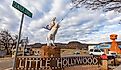 Little Hollywood sign in Kanab, Utah. Image credit Kit Leong via Shutterstock