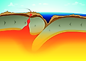 A subduction zone