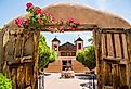 El Santuario de Chimayo pilgrimage site in New Mexico.